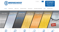 Desktop Screenshot of brenscheidt.com